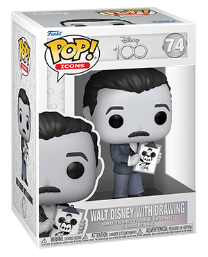 Disney 100 - Walt Disney with Drawing #74 - Funko Pop! Vinyl Figure