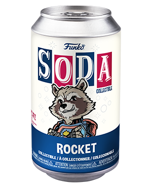 Marvel GOG: V3 - Rocket - Funko Mystery Soda Figure