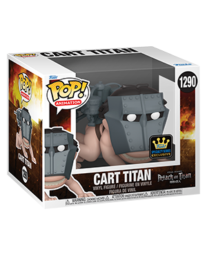 AOT - Cart Titan #1290 - Exclusive Funko Pop! Vinyl Figure