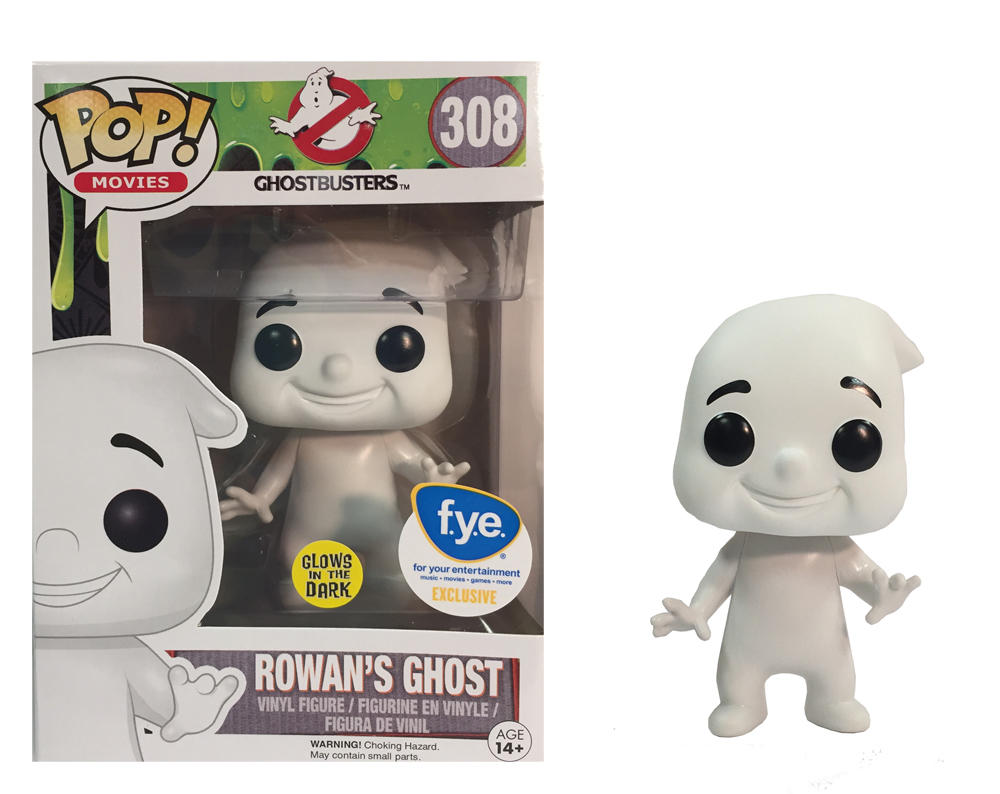 Ghostbusters Rowans Ghost 308 GITD Funko Pop! Vinyl Figure movies