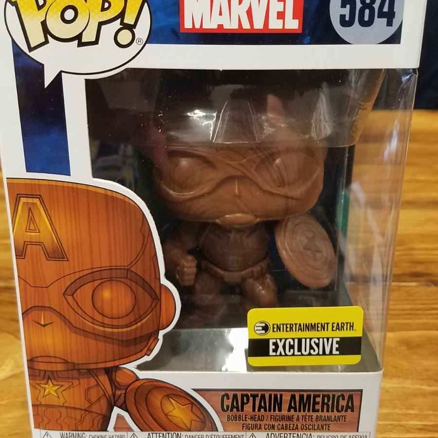 Marvel - Captain America #584 - Exclusive Funko Pop! Vinyl Figure