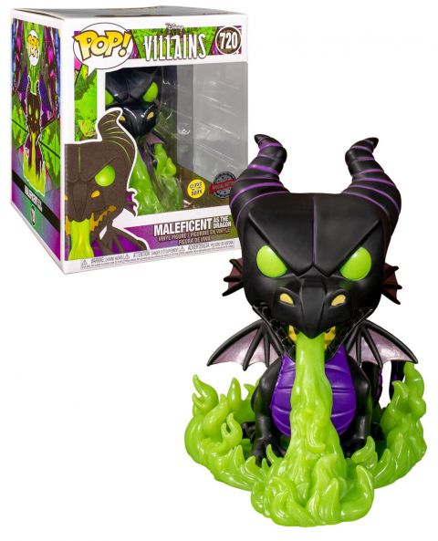 Sleeping Beauty - Maleficent as Dragon GITD 6 inch exclusive Funko Pop! Vinyl figure