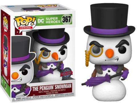 DC Comics -  The Penguin Snowman #367 - Exclusive Funko Pop! Vinyl Figure