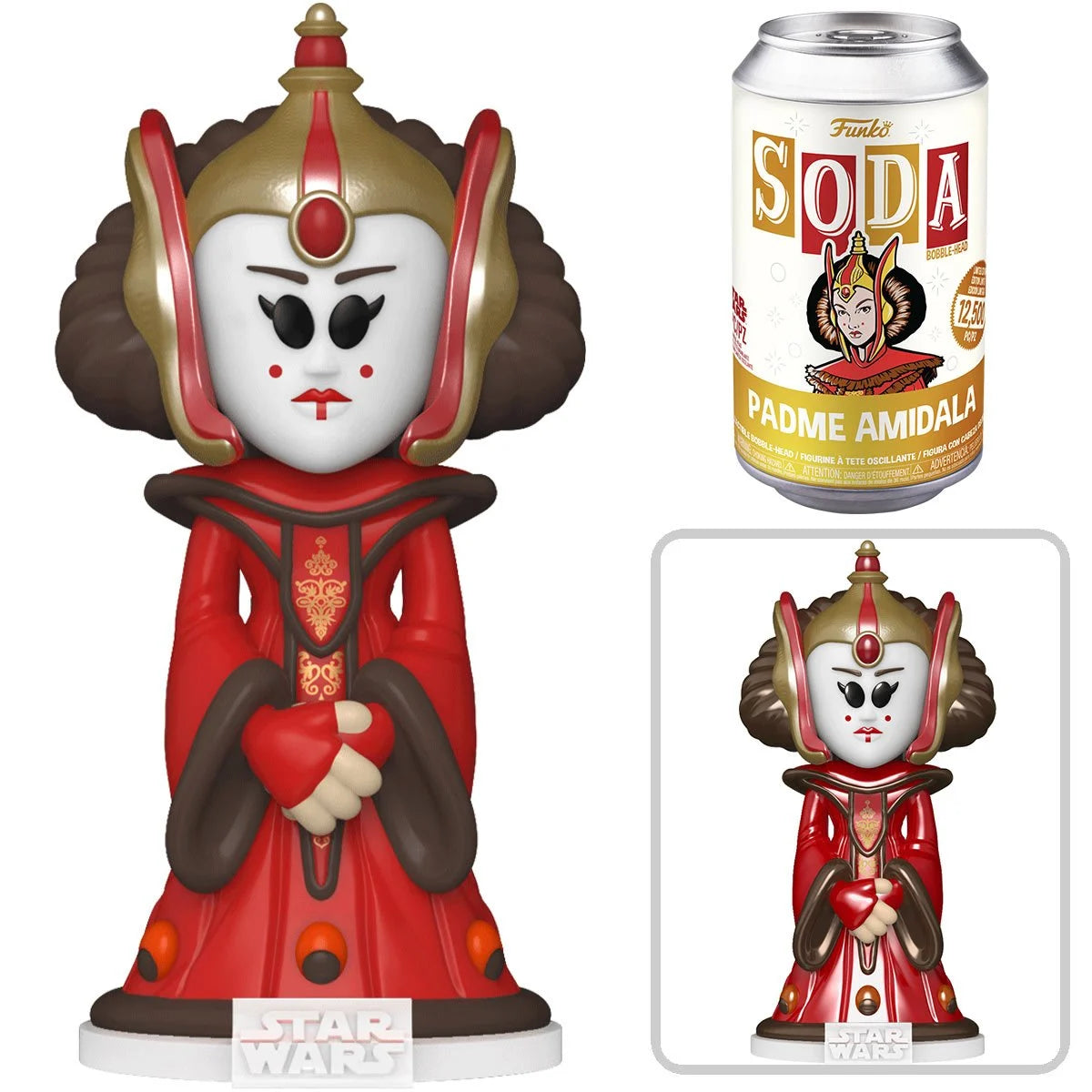 Star Wars - Queen Amidala Sealed Mystery Soda Figure Funko - LIMIT 6