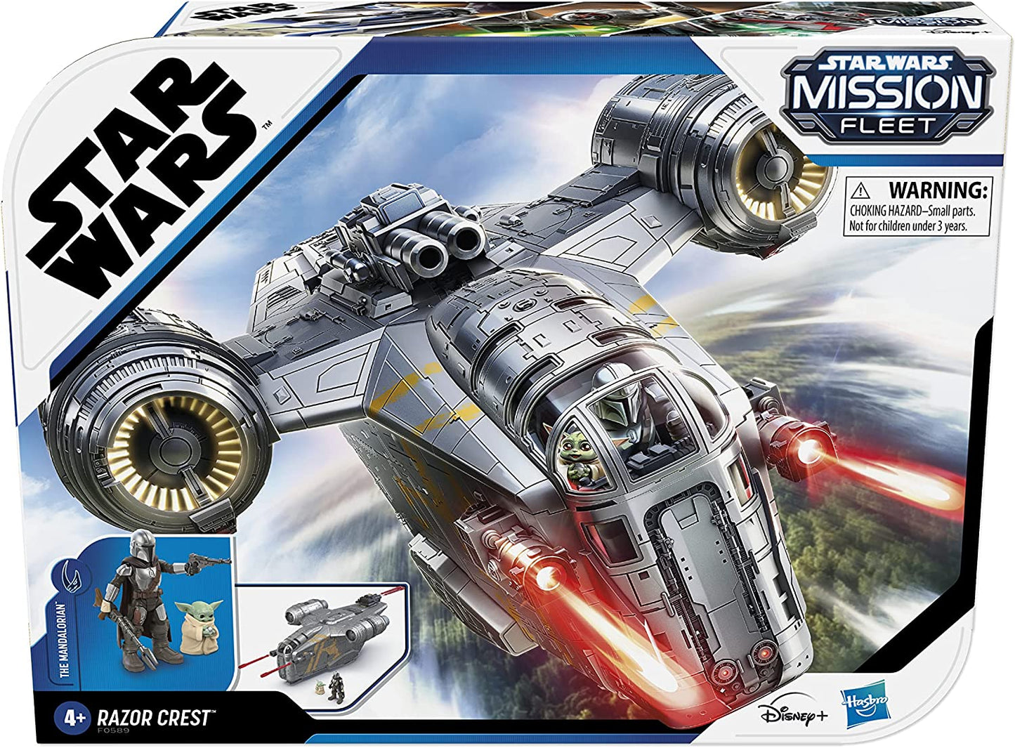 Star Wars: Mission Fleet - Razor Crest with Mandalorian & Grogu
