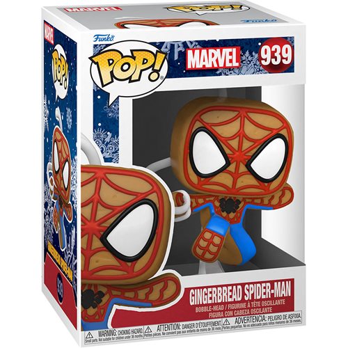 Marvel - Gingerbread Spiderman #939 - Funko Pop! Vinyl Figure