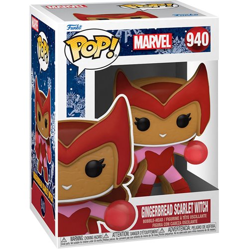 Marvel - Gingerbread Scarlet Witch #940 - Funko Pop! Vinyl Figure