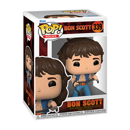 AC/DC - Bon Scott #339 - Funko Pop! Vinyl Figure (Rocks)