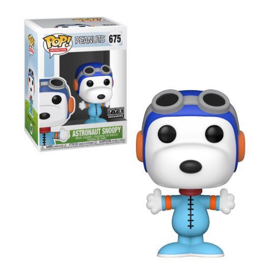 Peanuts - Astronaut Snoopy #675 - Exclusive Funko Pop! Vinyl Figure (Cartoon)