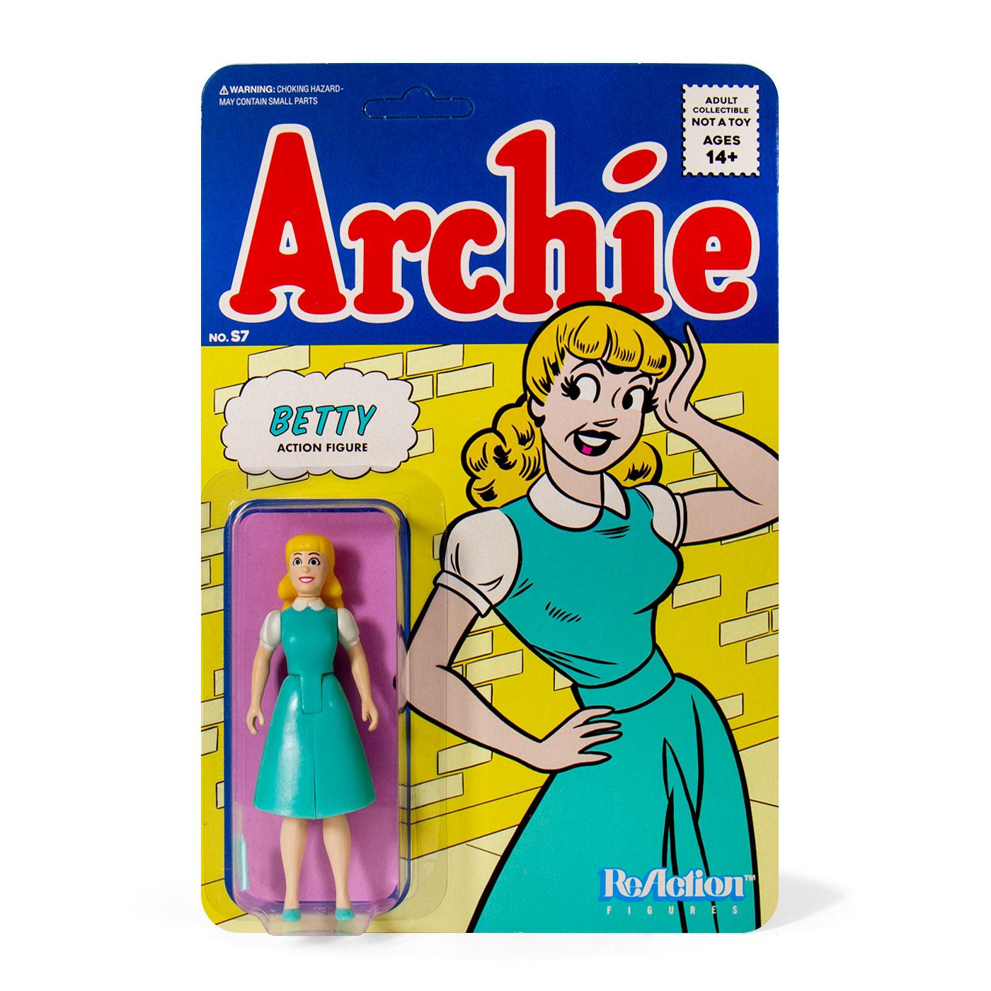 Super 7 ARCHIE REACTION FIGURE - BETTY MOC new