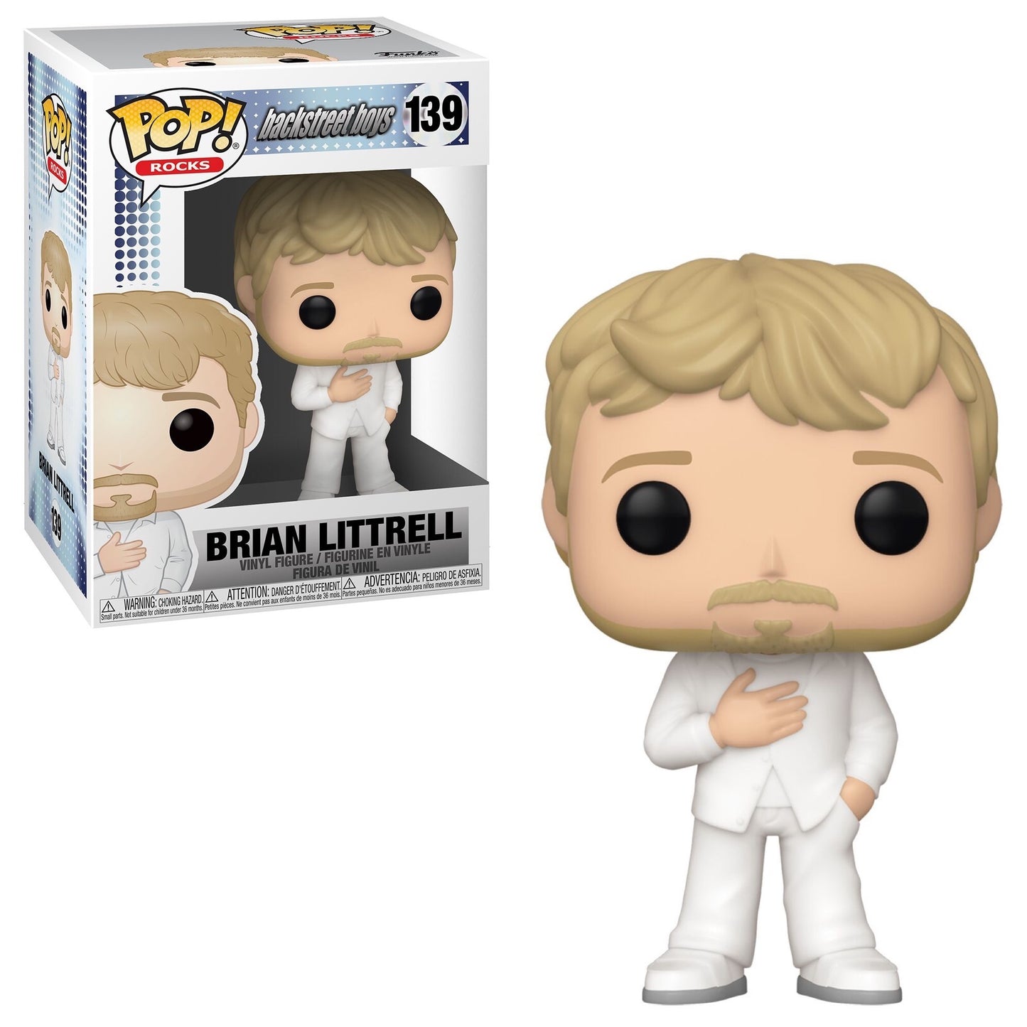 Backstreet Boys - Brian Littrell #139 - Funko Pop! Vinyl Figure (rocks)