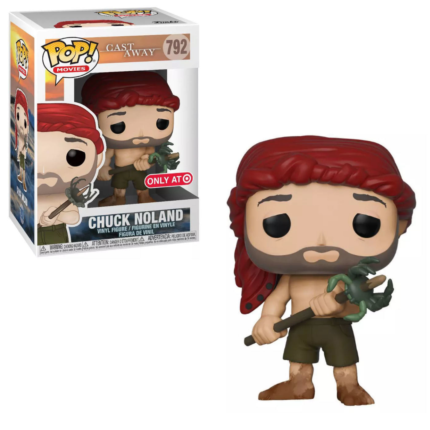 Castaway - Chuck Noland #792 - Exclusive Funko Pop! Vinyl Figure (Movies)