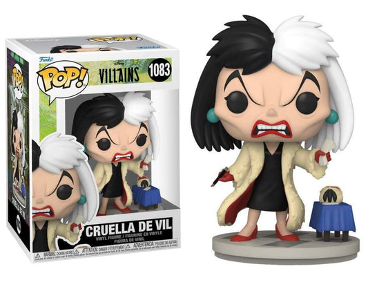 Disney Villains - Cruella De Vil #1083 - Funko Pop! Vinyl Figure