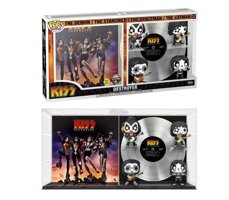 Kiss - Destroyer - Funko Albums Deluxe Pop! Vinyl (Rocks)