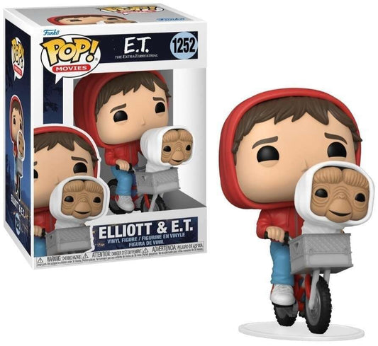 ET - Elliott w/ET in Bike Basket #1252 - Funko Pop! Vinyl Figure (Movies)