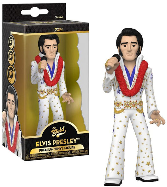 Funko Gold 5" Elvis Presley Vinyl Figure (Rocks)