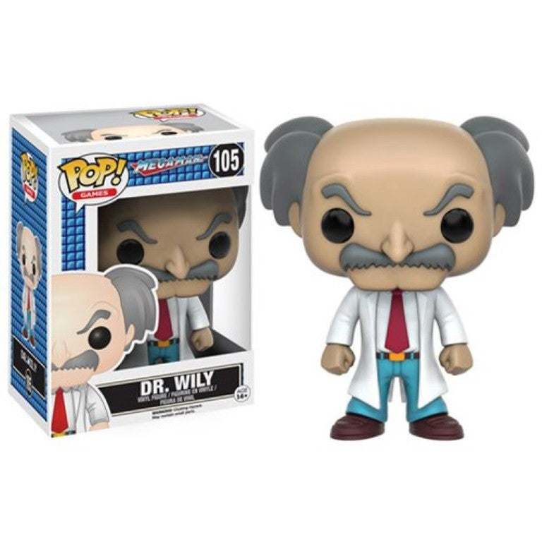 Mega Man Dr Wily Funko Pop! Vinyl Figure (video Games)