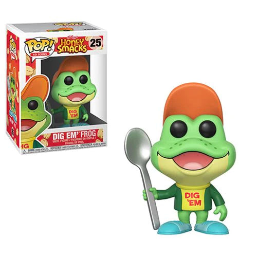 Ad Icons - Honey Smacks Dig Em’ Frog #25 - Funko Pop! Vinyl Figure