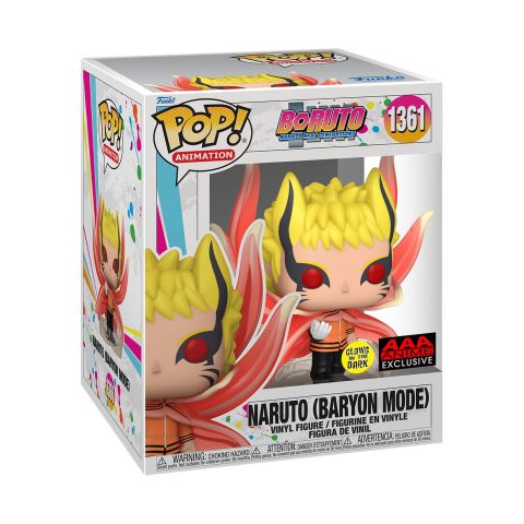 Boruto: Naruto (Baryon Mode) (GITD) #1361 6 inch exclusive Funko Pop! Vinyl Figure (anime)