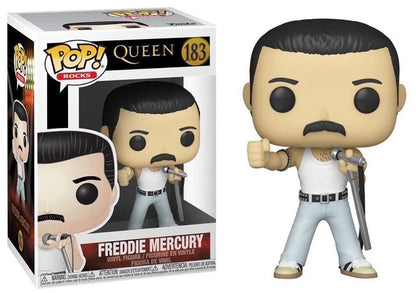 Queen - Freddie Mercury (Live Aid) #183 - Funko Pop! Vinyl Figure (Rocks)