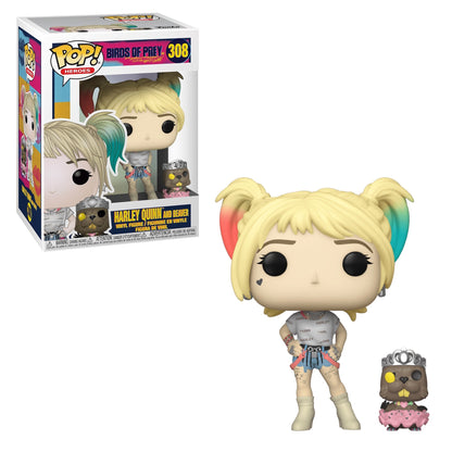 Birds of Prey - Harley Quinn and Beaver #308 - Funko Pop! Vinyl Figure