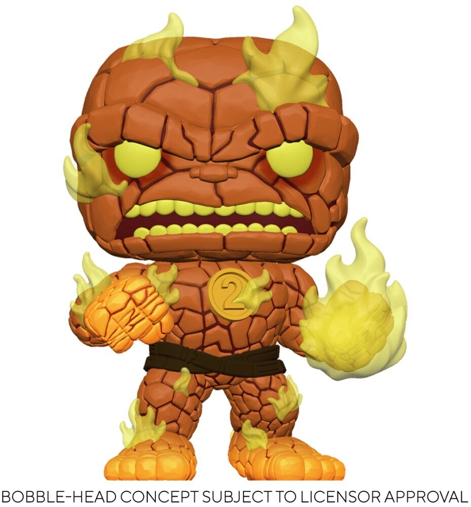 Marvel Infinity Warps - Hot Rocks #864 - Exclusive Funko Pop Viny Figure