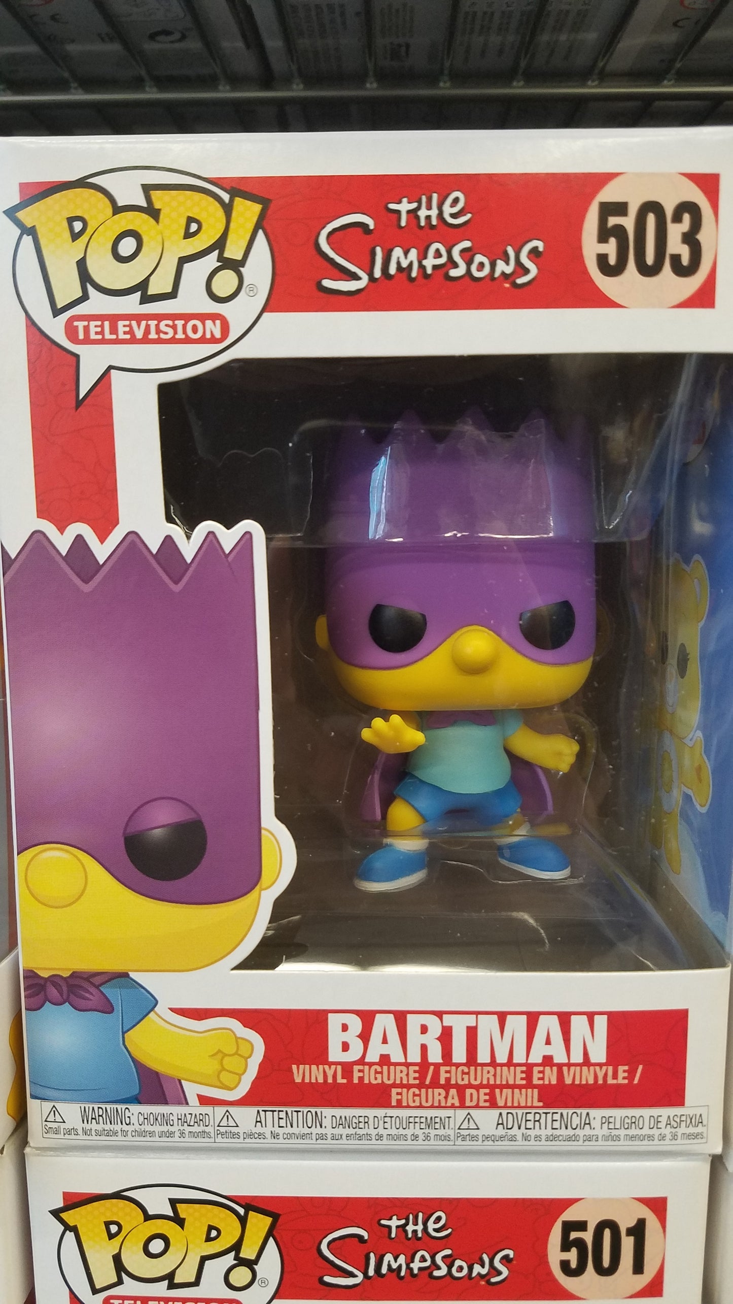 Simpsons Bartman Funko Pop! Vinyl figure cartoon