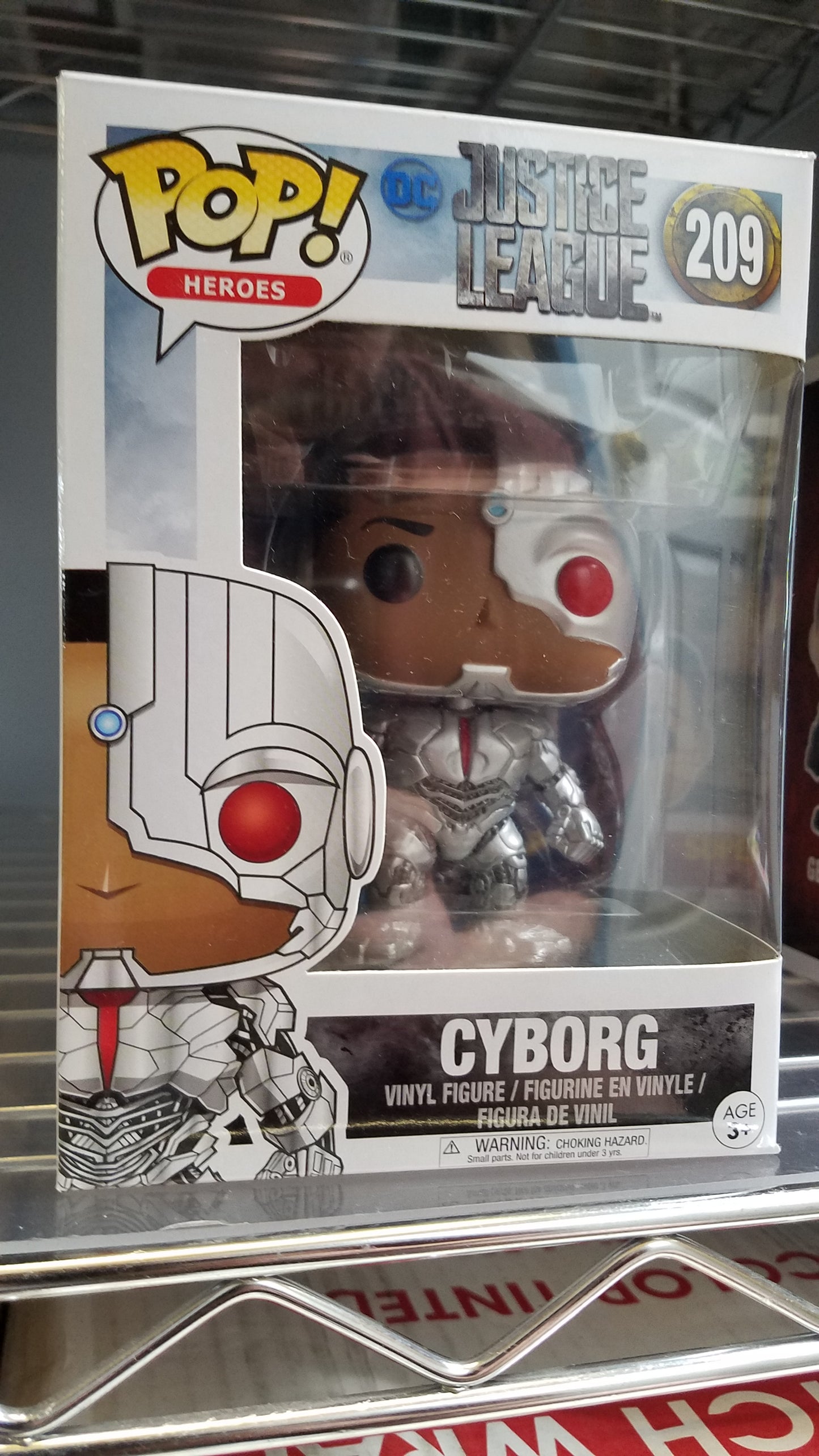 DC Justice League Cyborg Funko pop! Vinyl figure