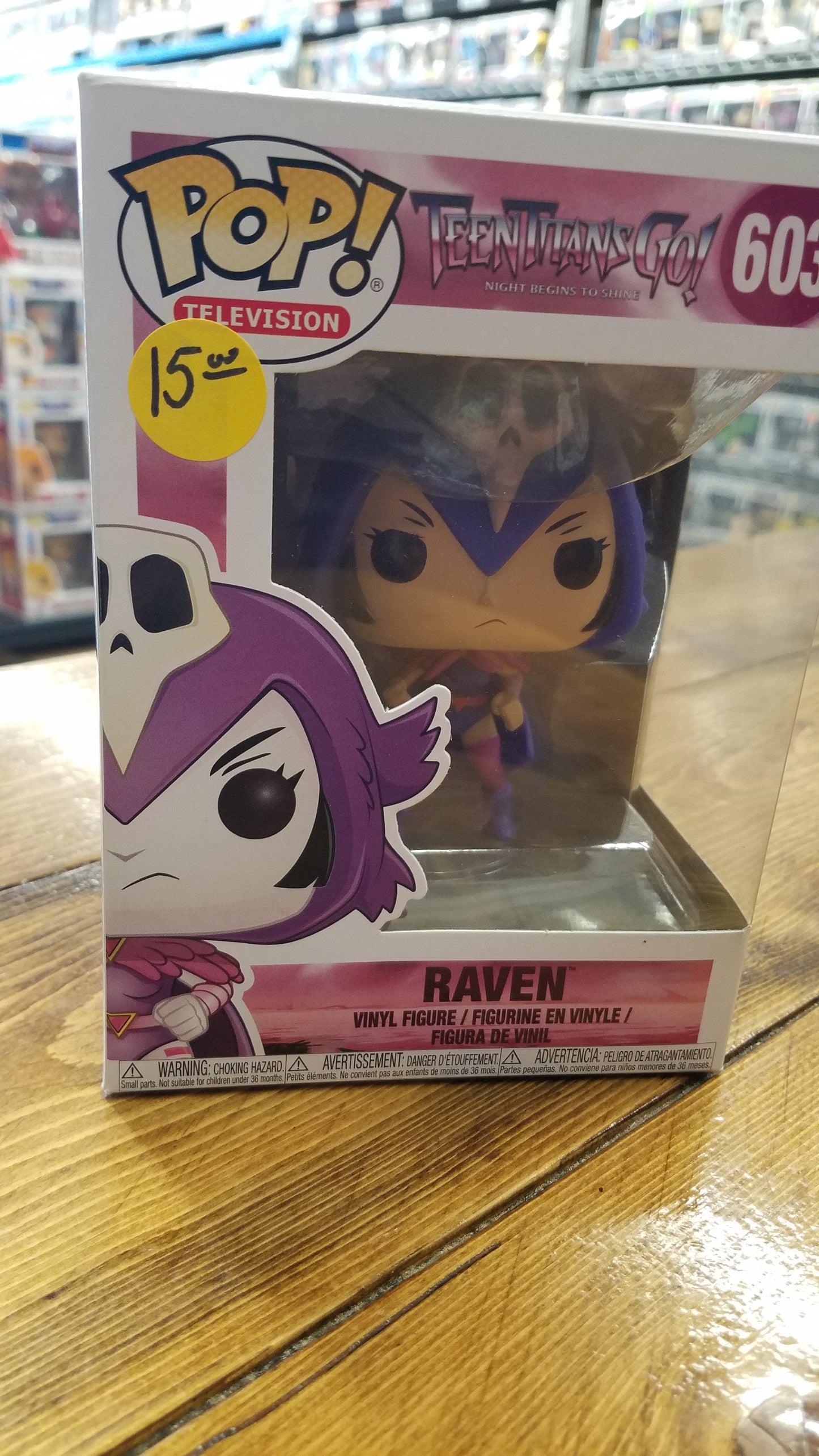 Teen Titans Go! Raven #603 Funko Pop! Vinyl Figure