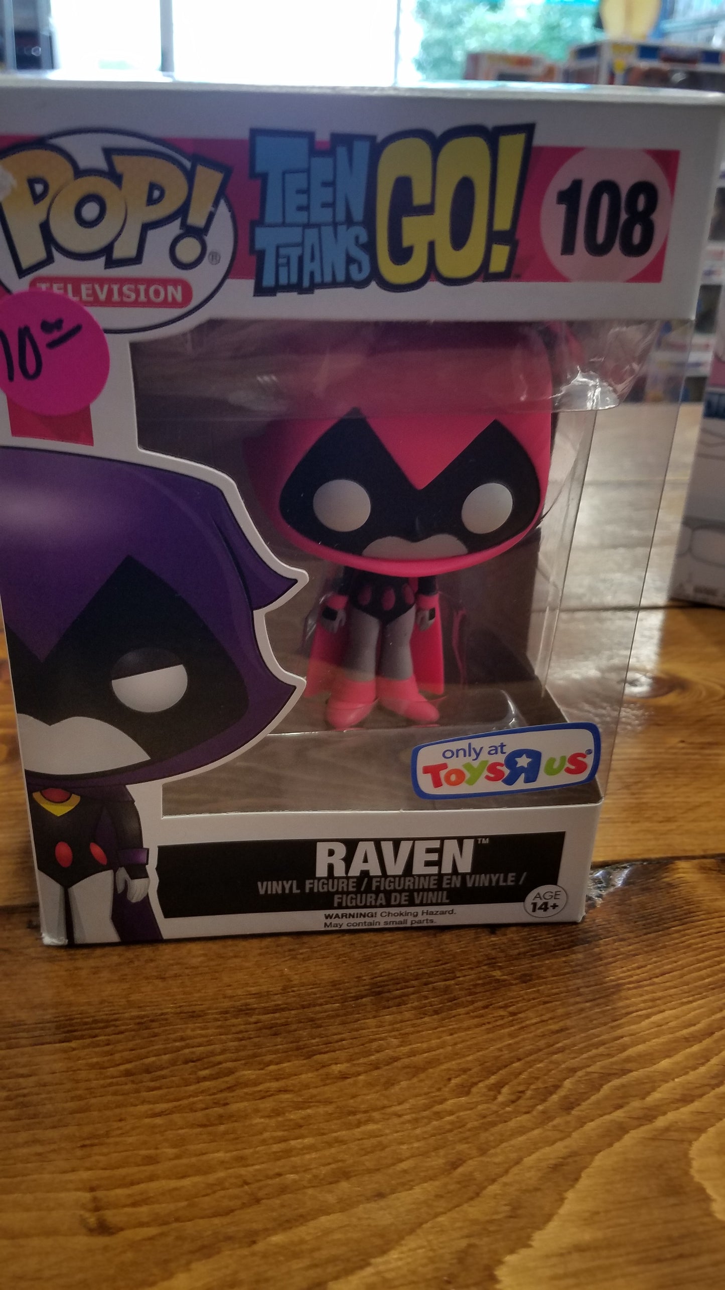 Teen Titans Go! Raven Pink Funko Pop! Vinyl Figure