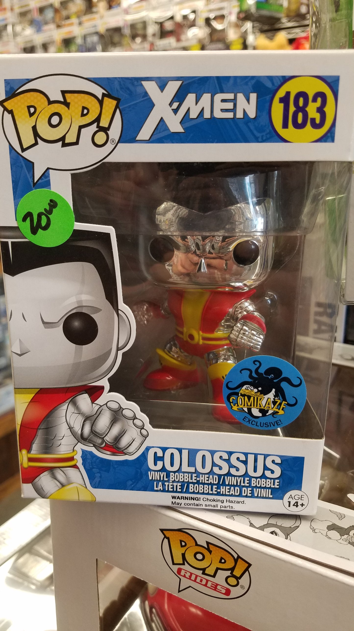 X-men Colossus Comikaze Funko Pop! Vinyl figure marvel