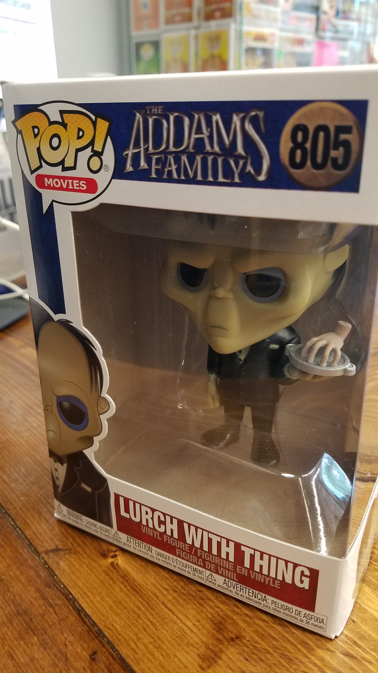 Addams Family Lurch with Thing Funko Pop! Vinyl figure television