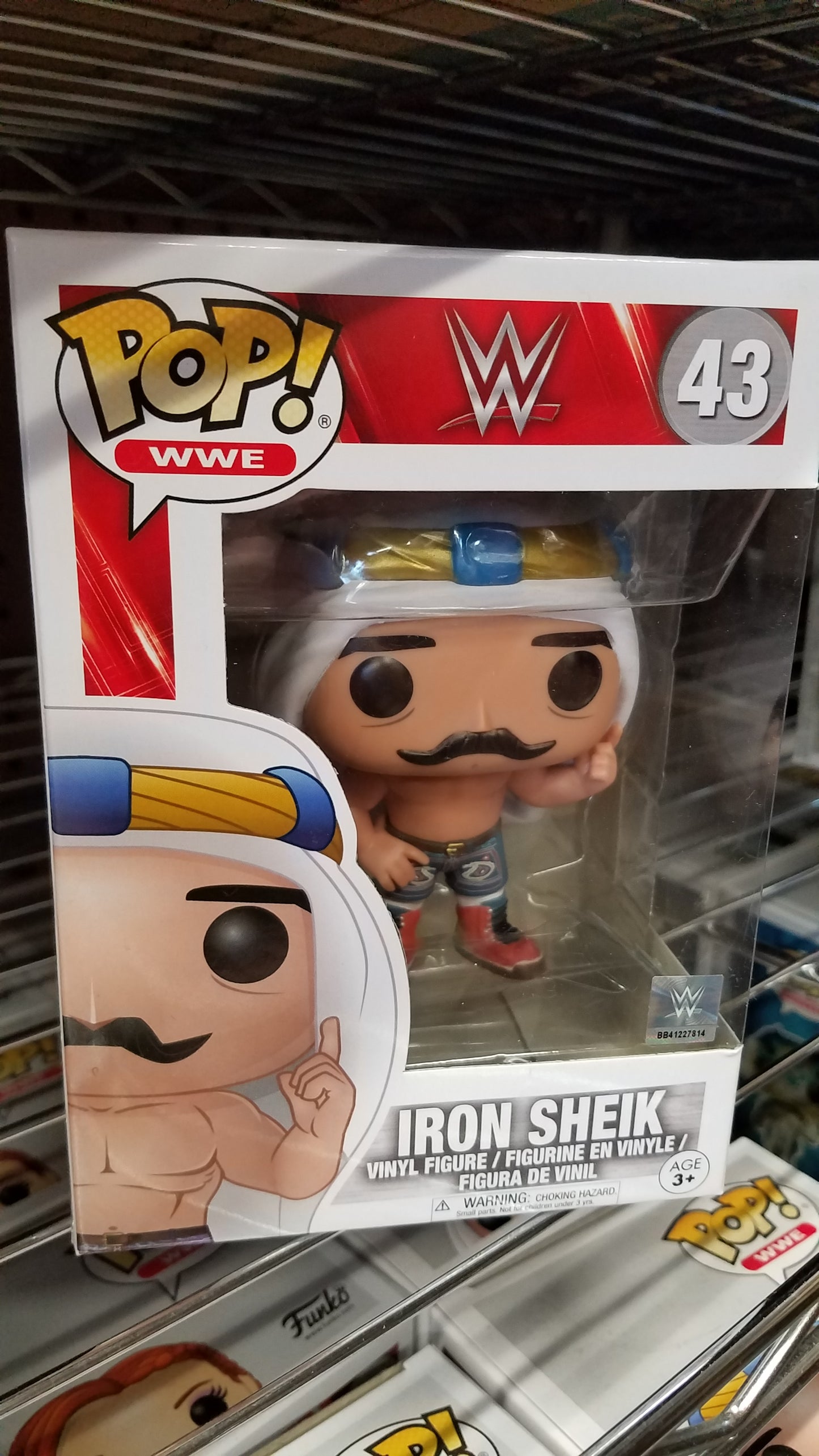 WWE - Iron Sheik #43 - Funko Pop Vinyl Figure (sports)