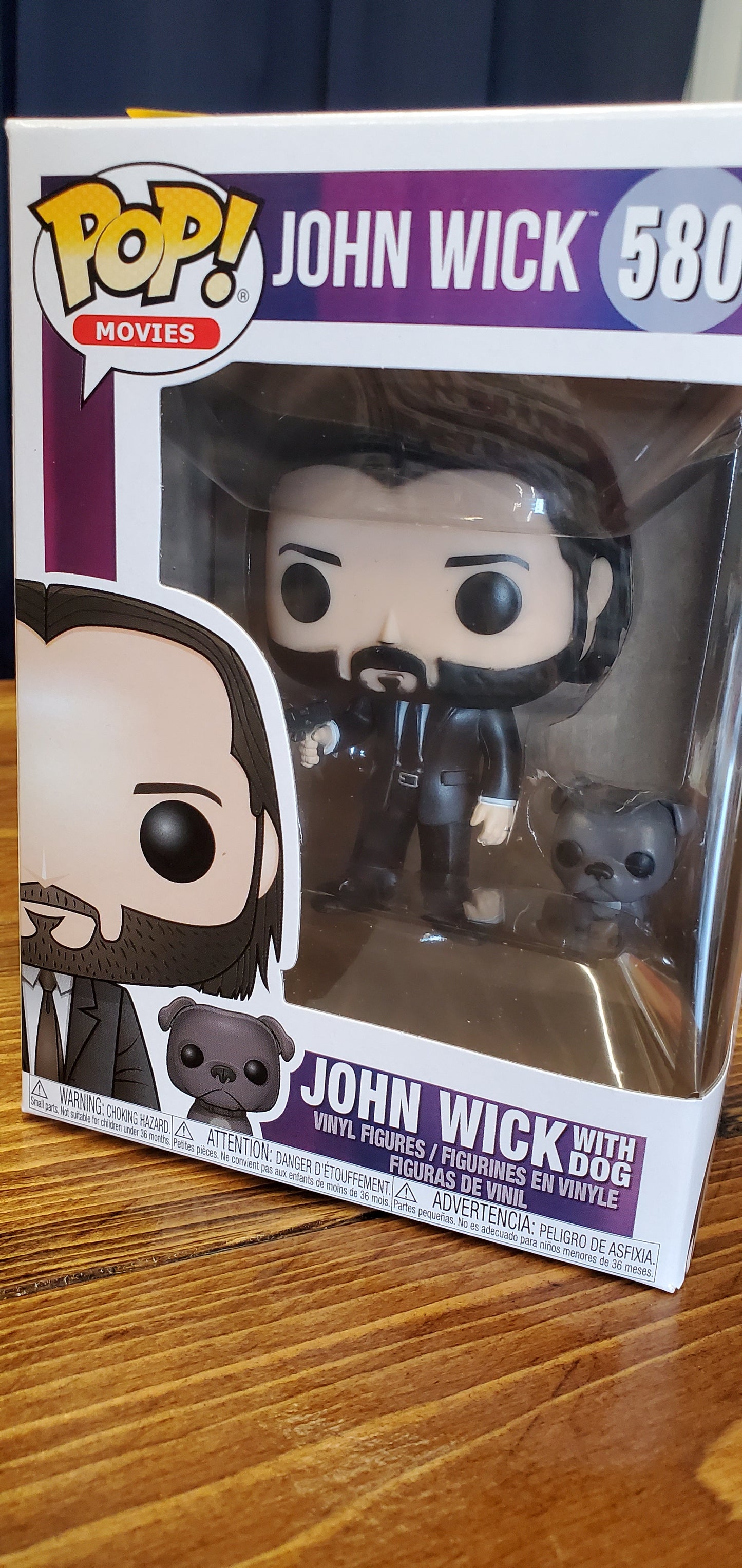 John Wick version 2 w dog Funko Pop! Vinyl Figure movie