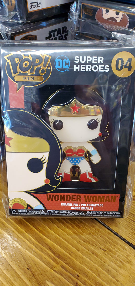 DC COMIC Pins Wonder Woman Funko Pop! Pins