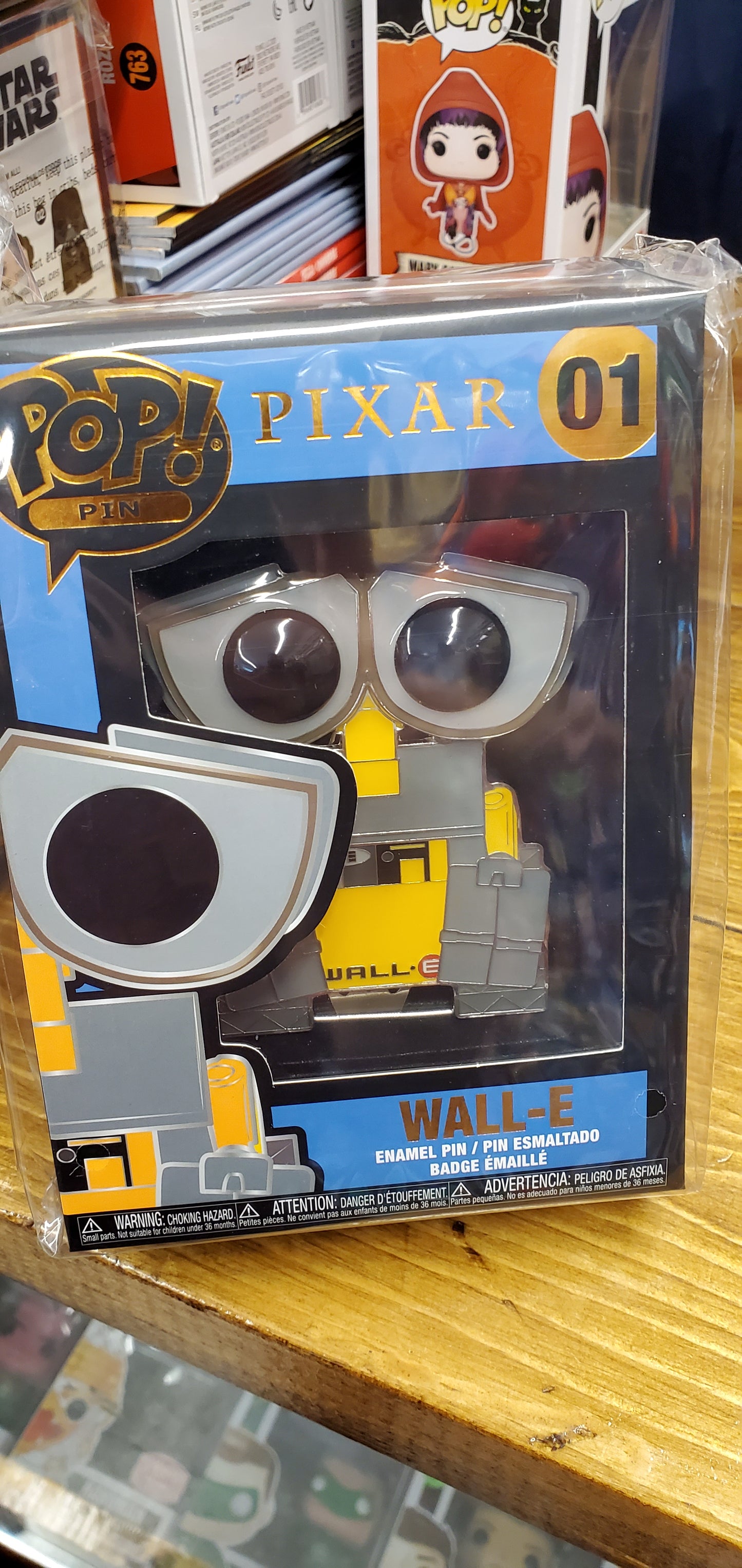 Disney Pixar Wall-E Pins Funko Pop! Pin