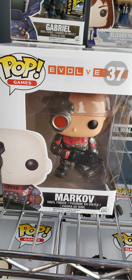 Evolve Markov 37 Funko Pop! Vinyl figure video games