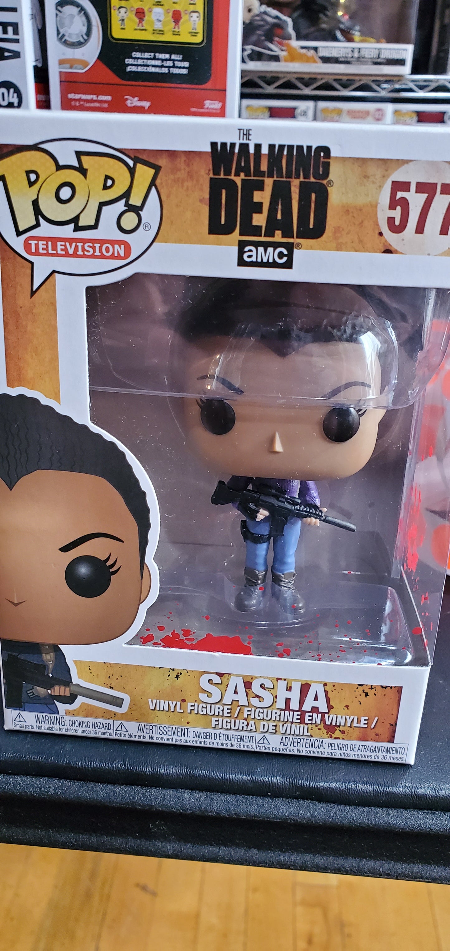 Walking Dead Sasha 577 Funko Pop! Vinyl television