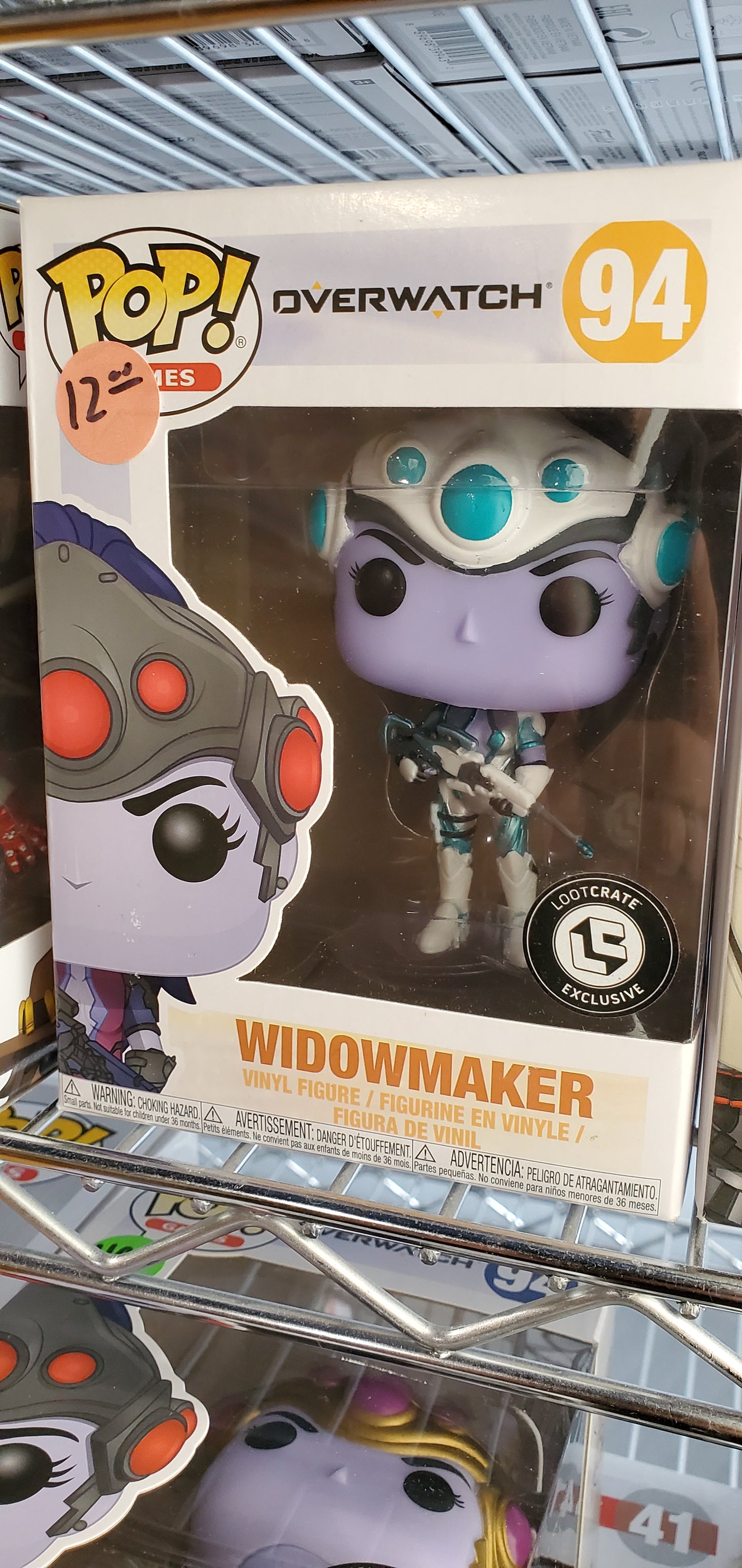 Overwatch Widowmaker Loot Crate Exclusive Funko Pop! Vinyl figure Game