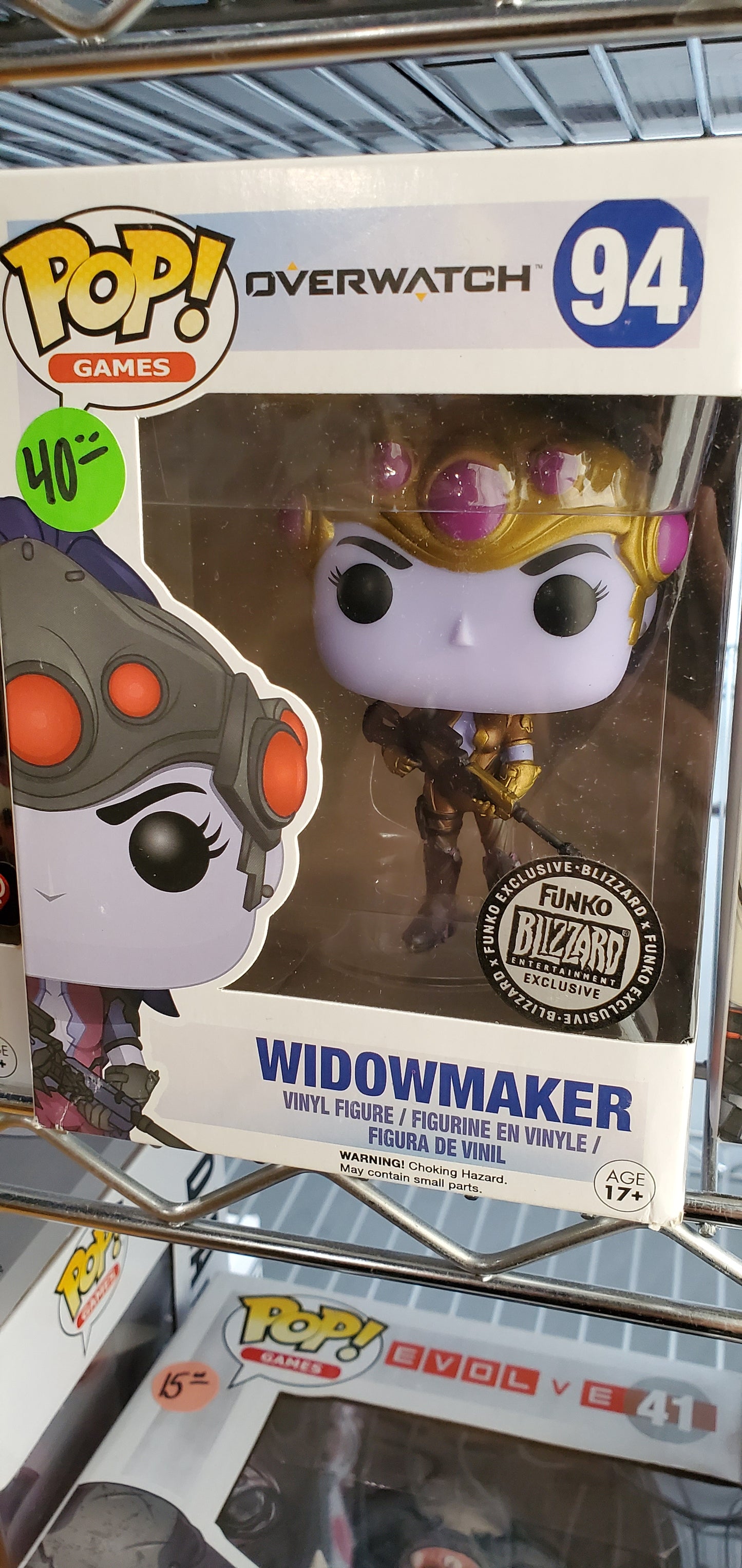 Overwatch Widowmaker Blizzard Con Exclusive Funko Pop! Vinyl figure Game