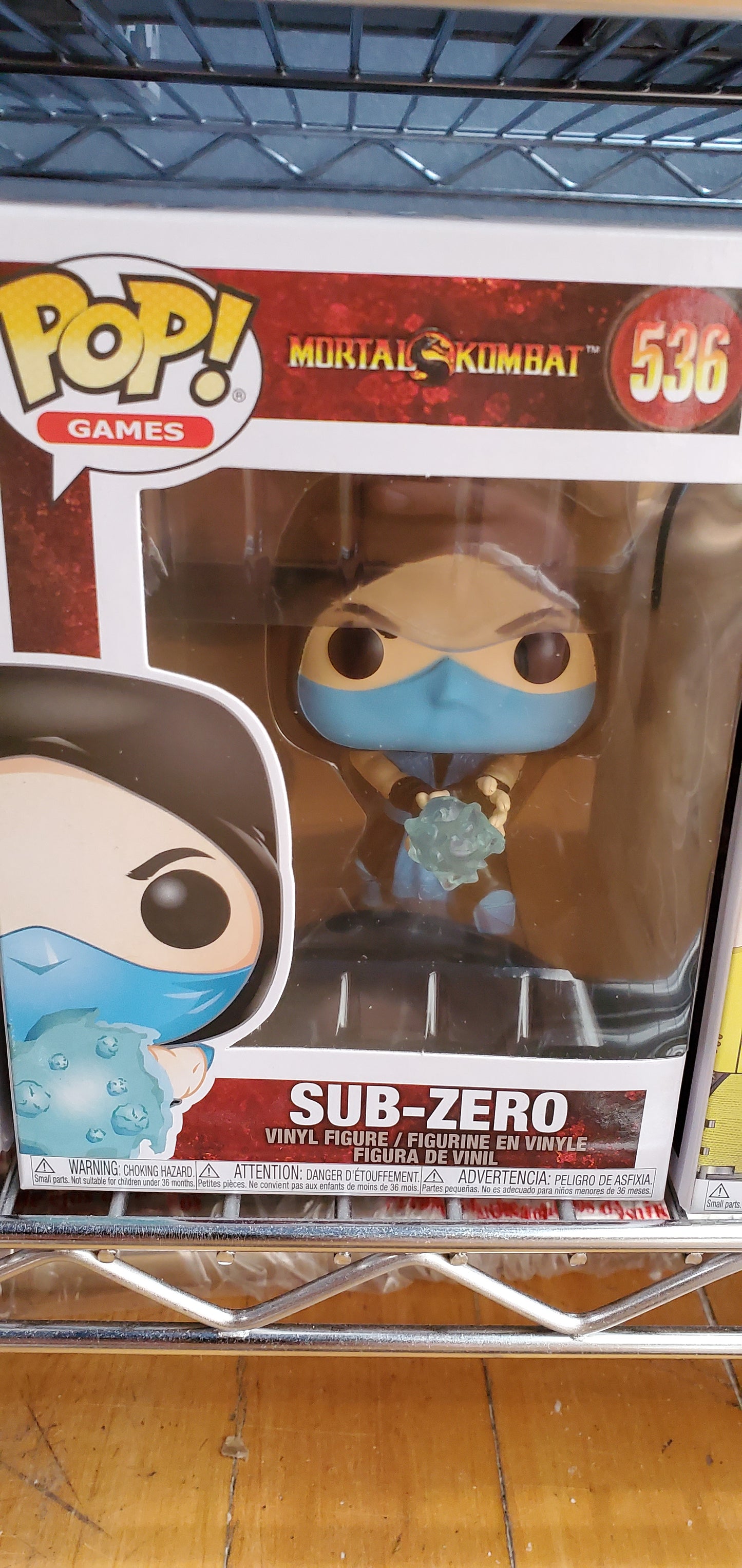 Mortal Kombat Sub-Zero 536 Funko Pop! Vinyl figure (video games)