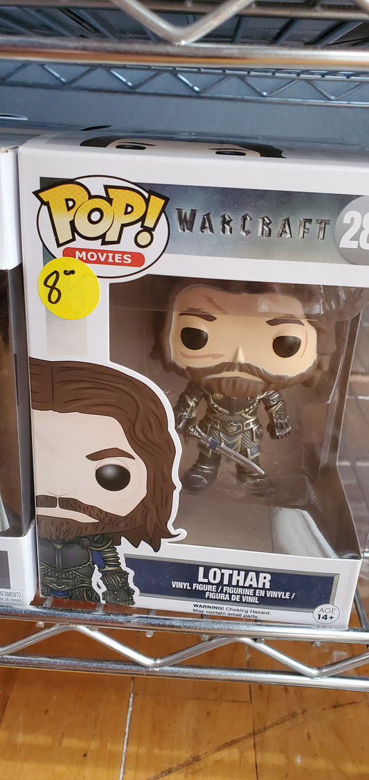 Warcraft Lothar 284 Funko Pop! Vinyl figure video game