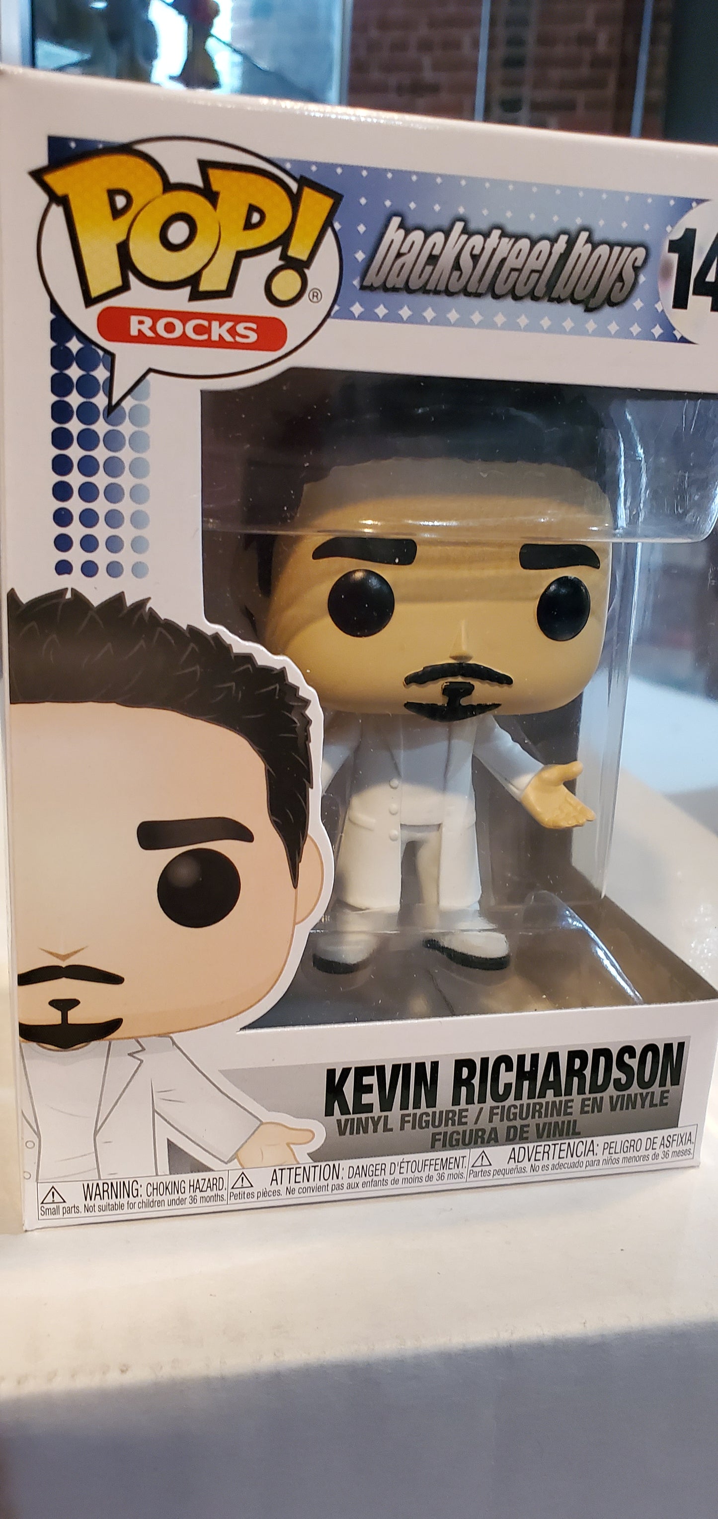 Backstreet Boys - Kevin Richardson Funko Pop! Vinyl figure rocks