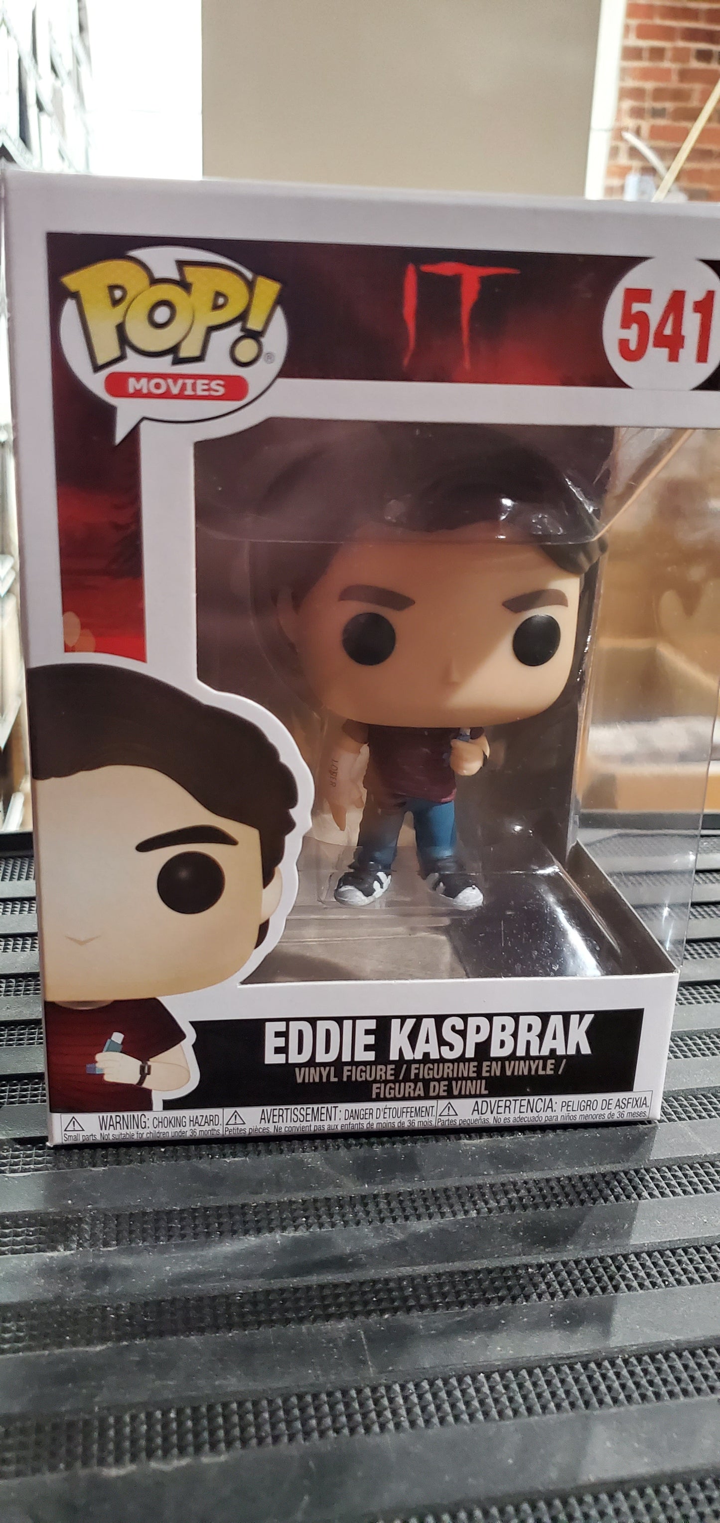 IT Eddie Kaspbrak Funko Pop! Vinyl Figure