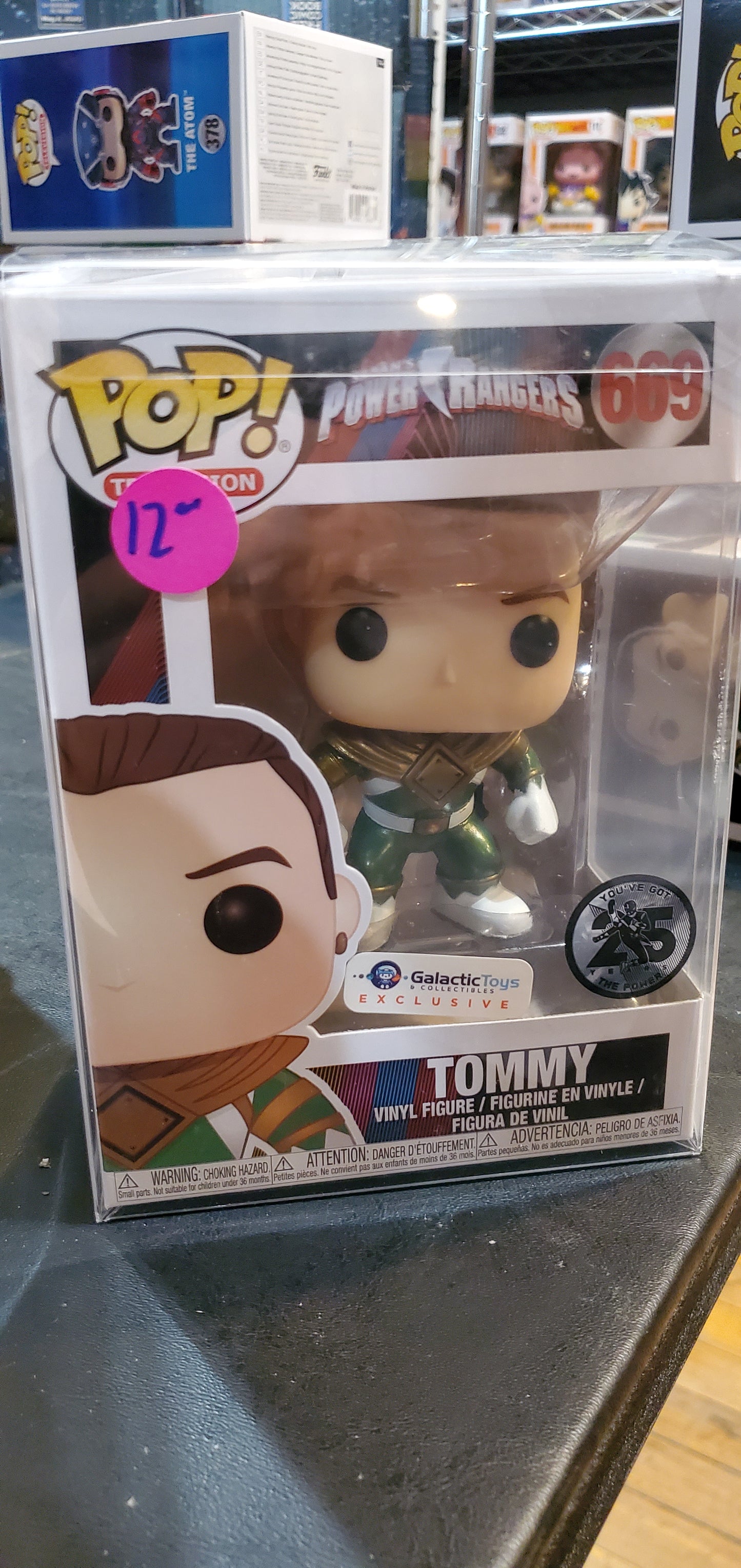 Power Rangers Tommy #669 Galactic Toys exclusive Television Funko Pop! Vinyl Figure
