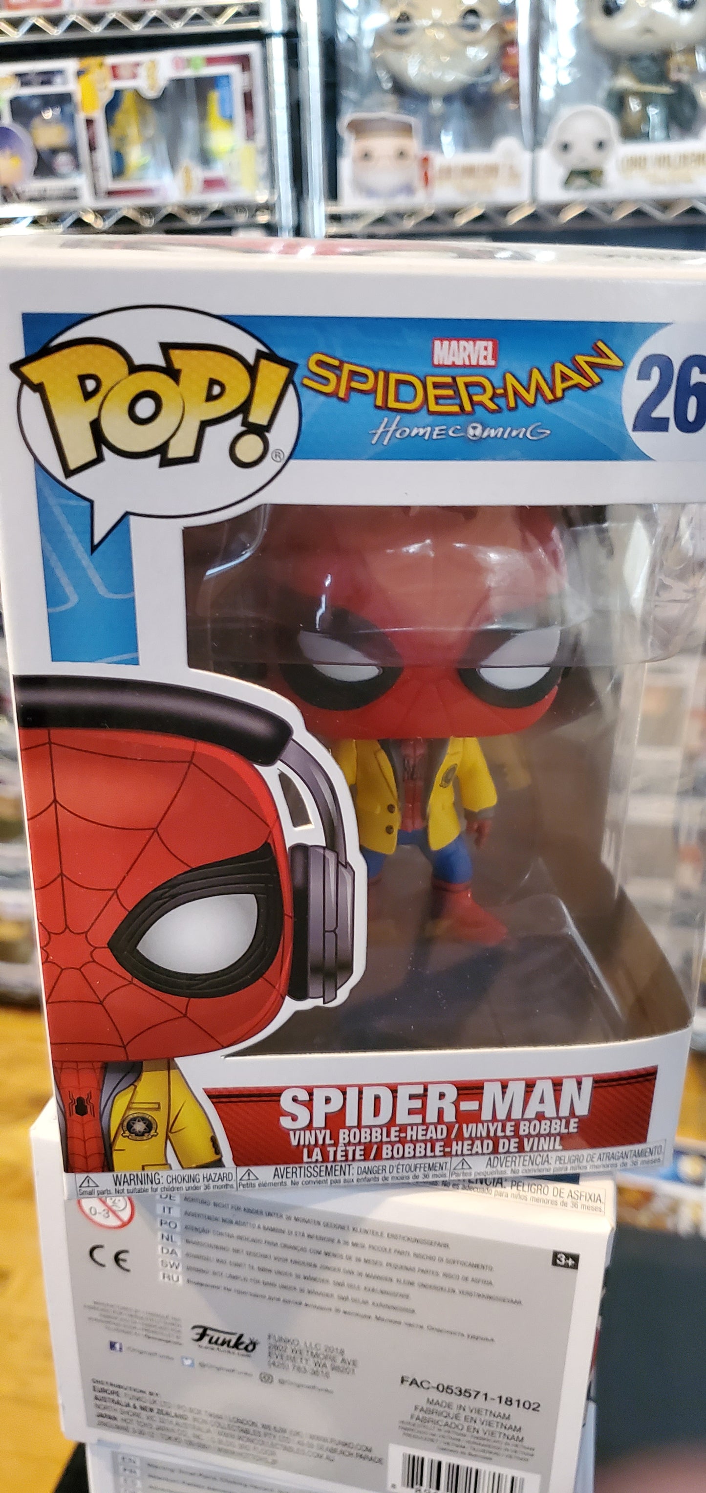 Spider-Man Homecoming #264 Funko Pop! Vinyl figure 2020