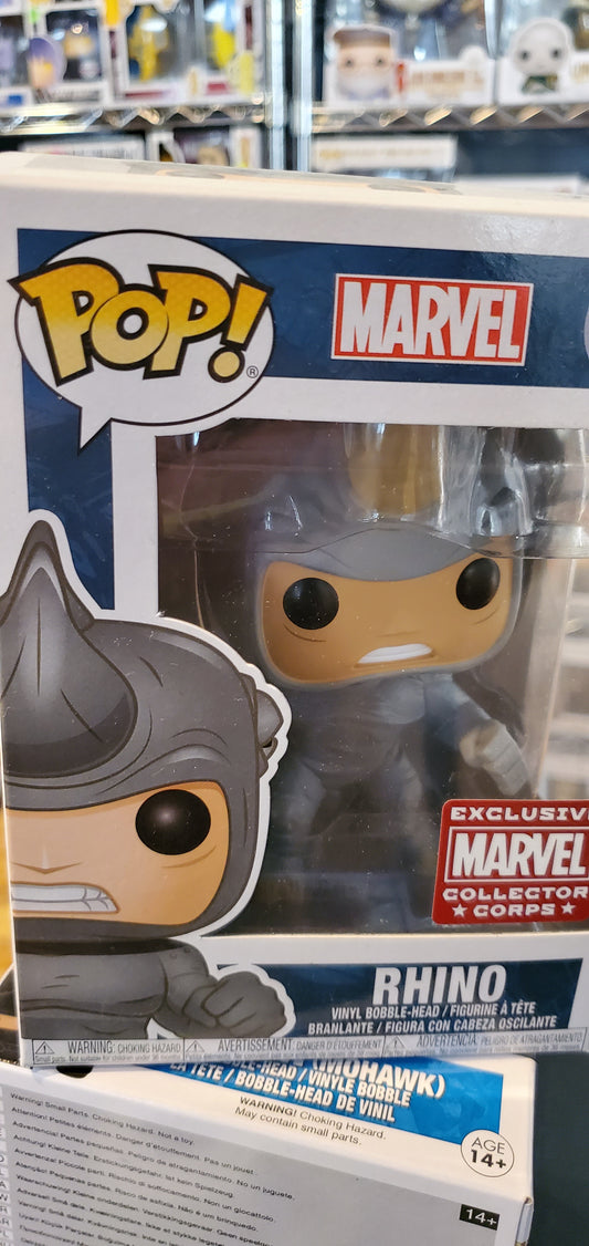 Marvel Rhino #309 Collector Corps Funko Pop! Vinyl figure