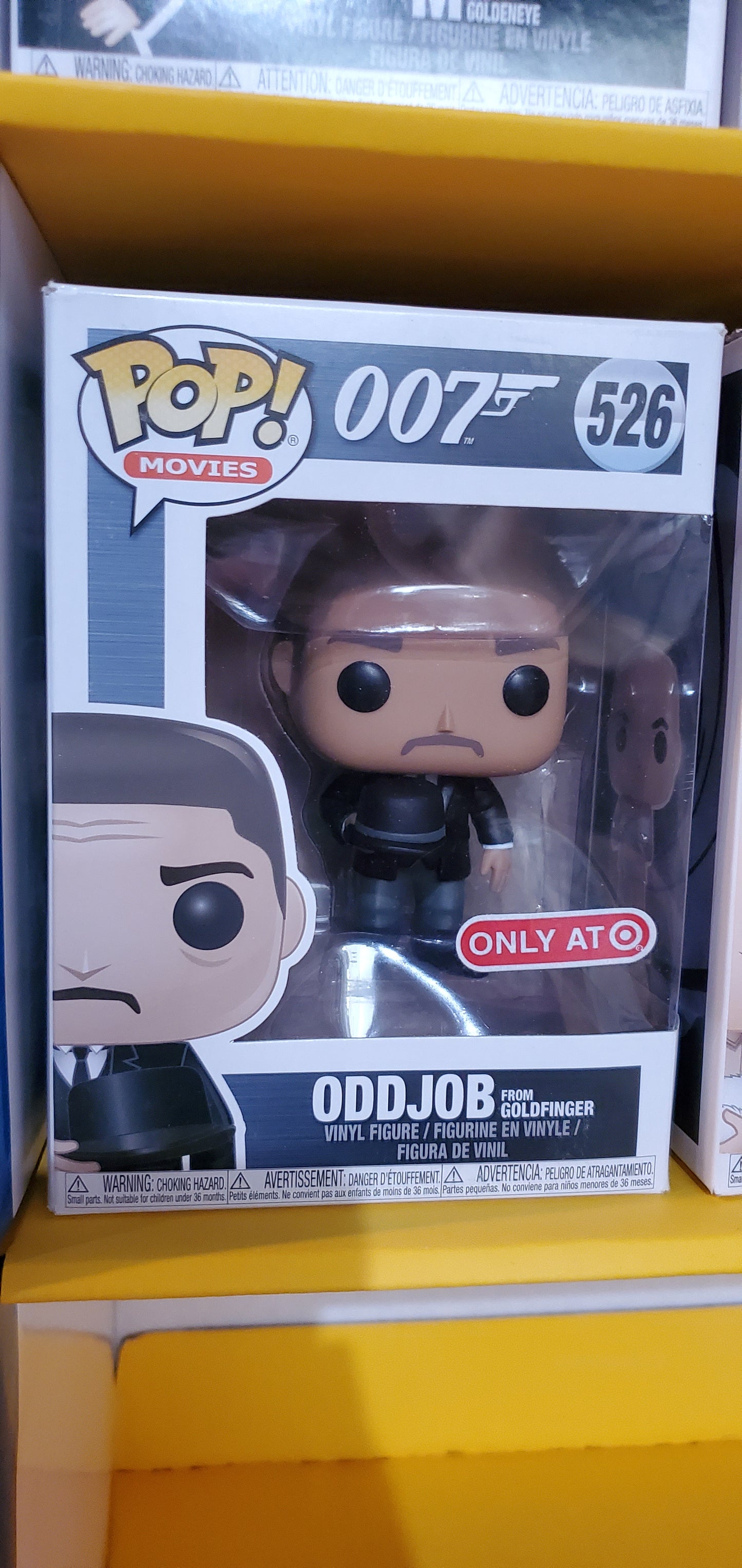 James Bond Oddjob Target Exclusive Funko Pop! Vinyl figure 2020