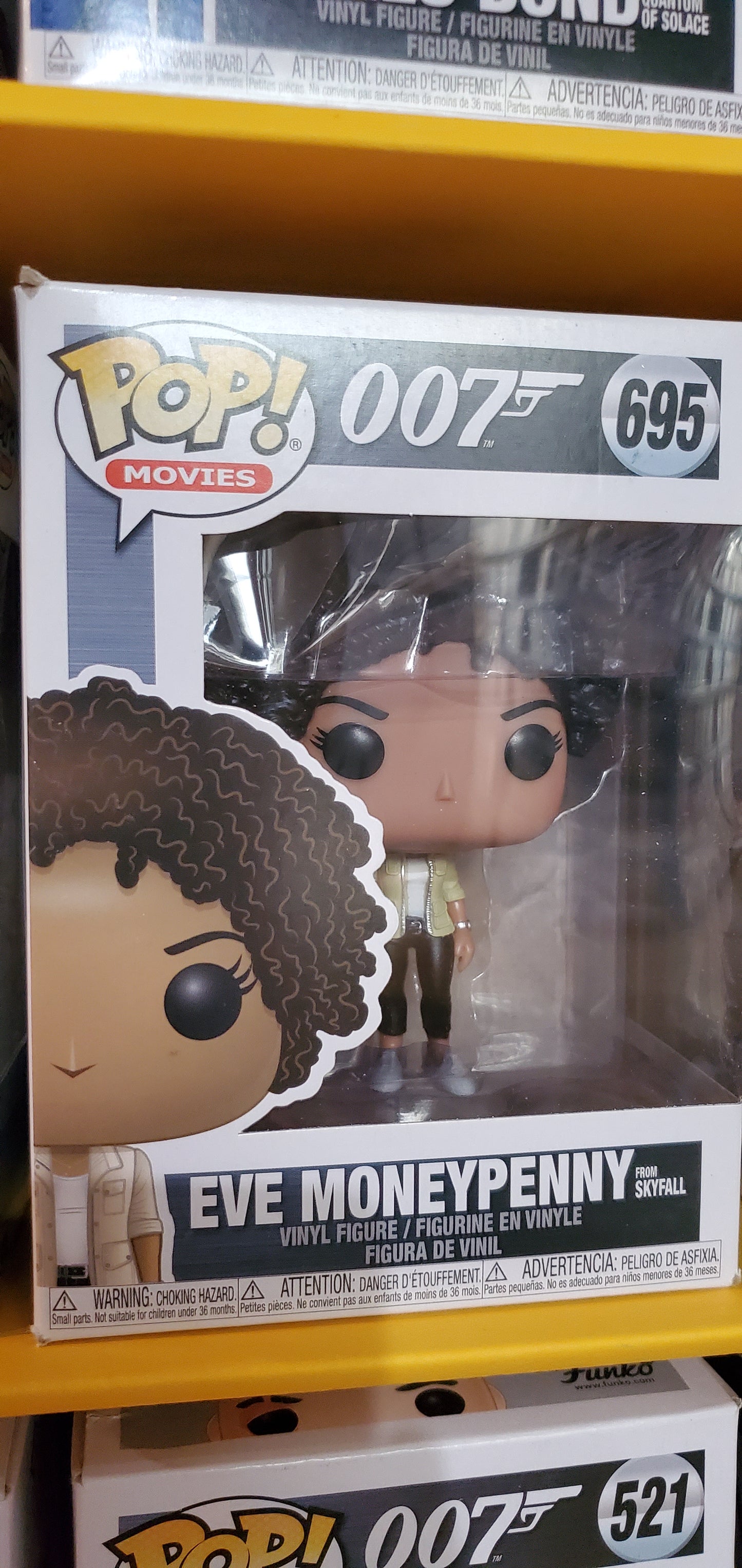 James Bond Eve Moneypenny 695 Funko Pop! Vinyl figure movies