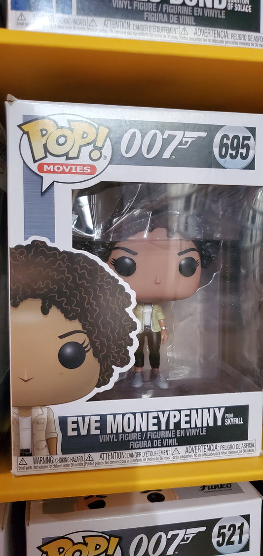 James Bond Eve Moneypenny 695 Funko Pop! Vinyl figure movies